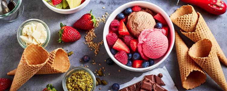 Recipe for your fruit ice cream offered by Innovaction S.r.l.
